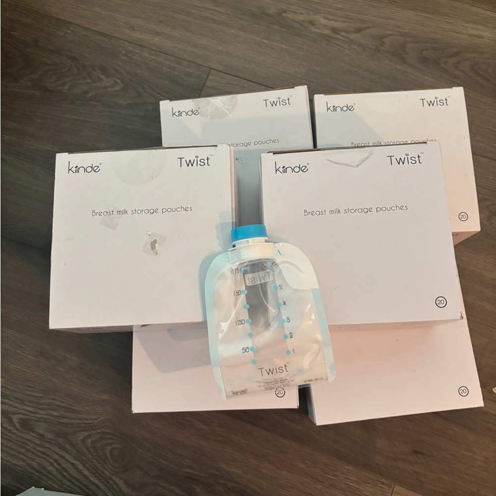 Kiinde Twist Breast Milk Storage Pouches - 120 ct